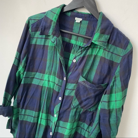 aerie Other - Aerie Flannel Boyfriend Pyjama Top Button Down Shirt